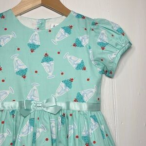 RACHEL RILEY EUC Ice Cream Sunday Print Lined Dress